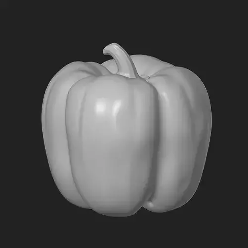 Bell Pepper 3D print model 6