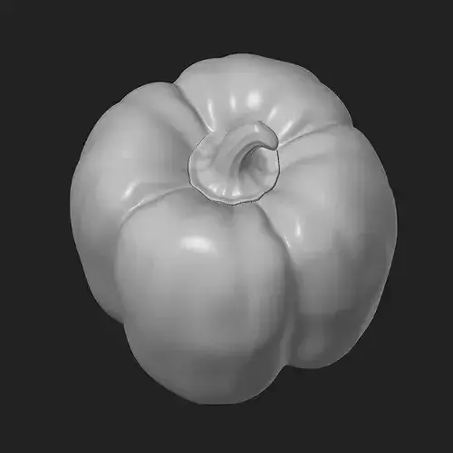 Bell Pepper 3D print model 2