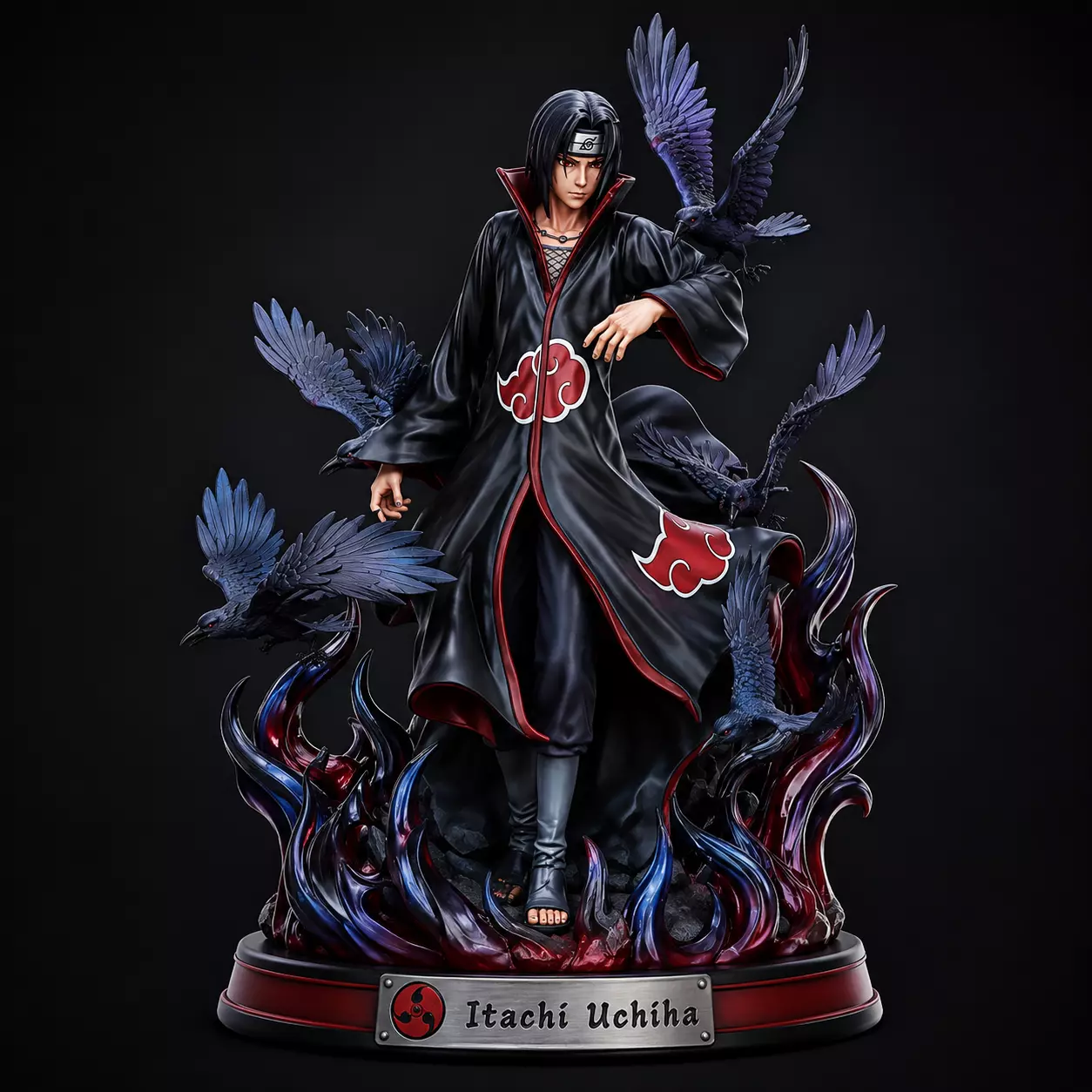 Itachi Uchiha STL File 3D print model