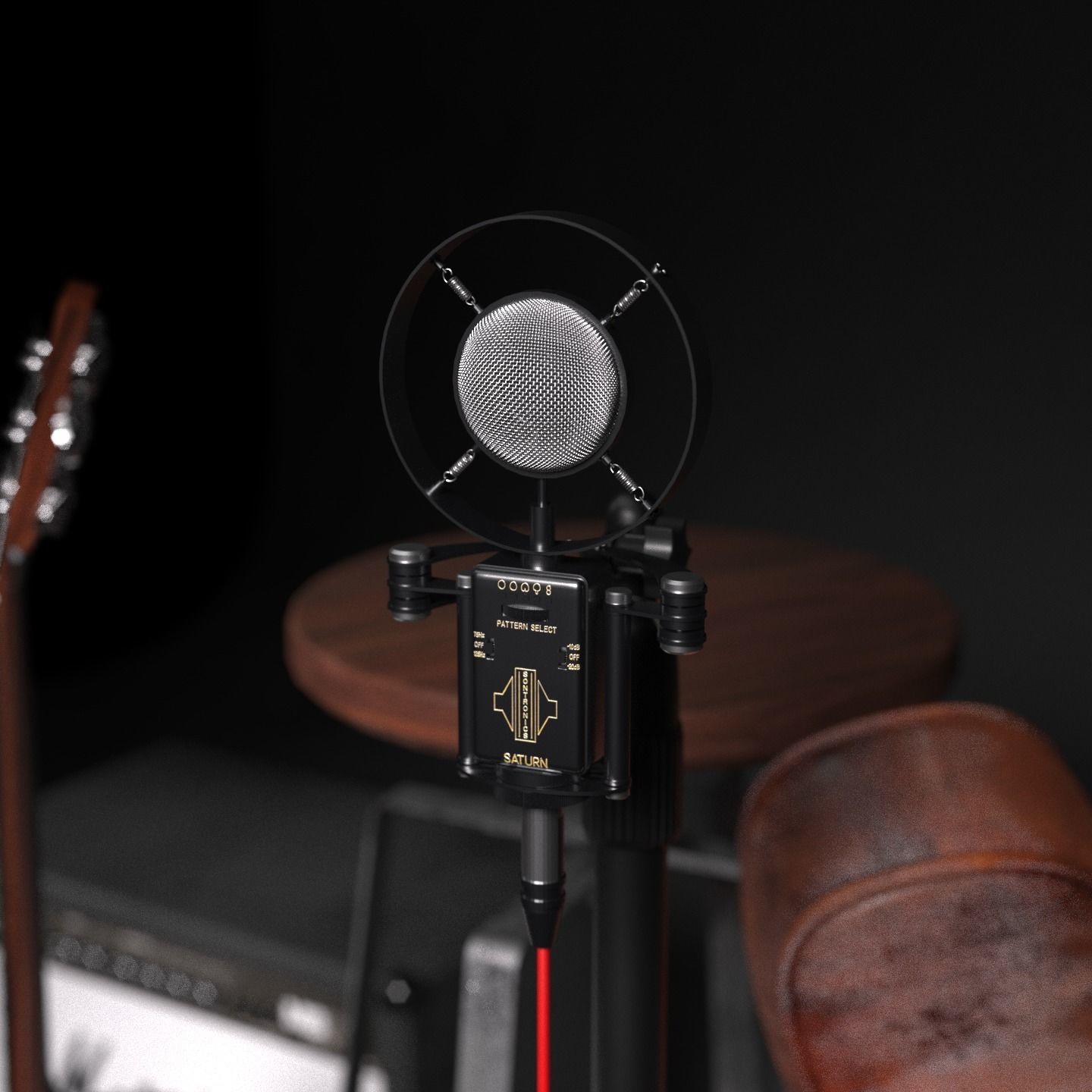 coolections for music  3D model_1