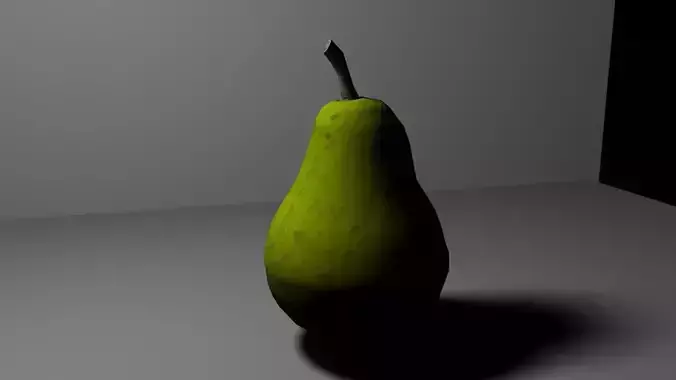 pear 3d model
