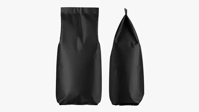 Coffee Bag Mockup 15 3D model