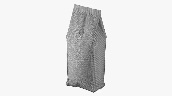 Coffee Bag Mockup 15 3D model 3