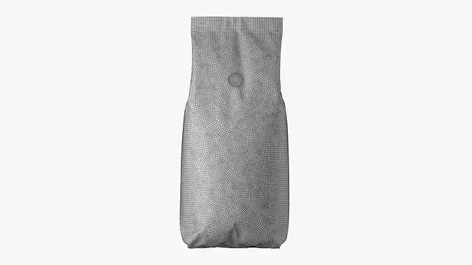 Coffee Bag Mockup 15 3D model 7
