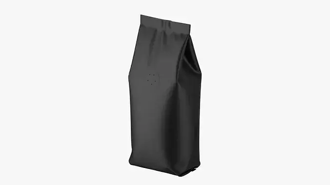 Coffee Bag Mockup 16 3D model 2