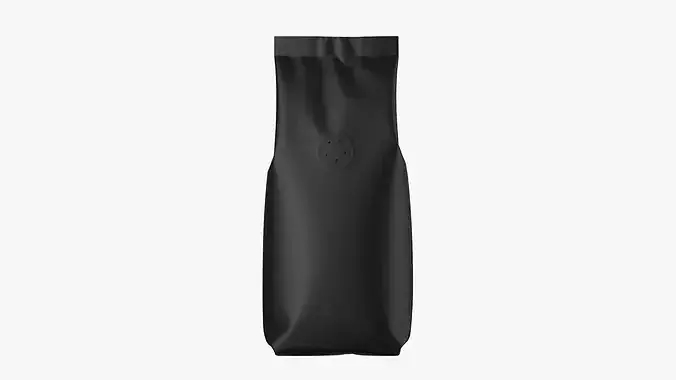 Coffee Bag Mockup 16 3D model 6