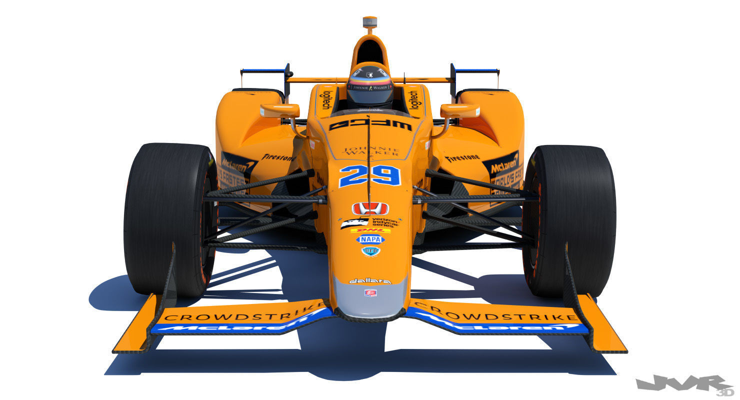 Indycar Alonso 2017 3D model_3