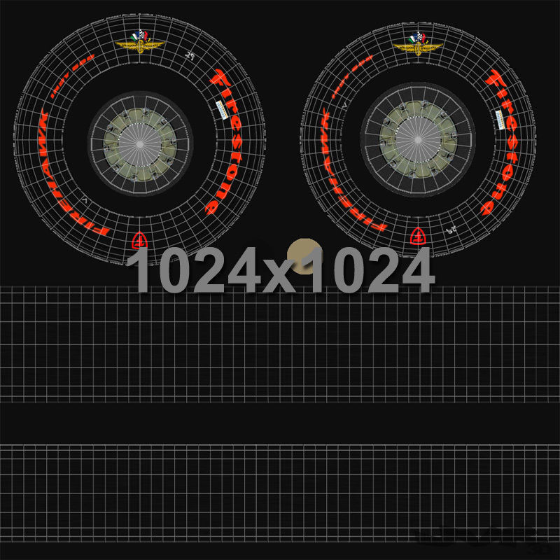 Indycar Alonso 2017 3D model_19