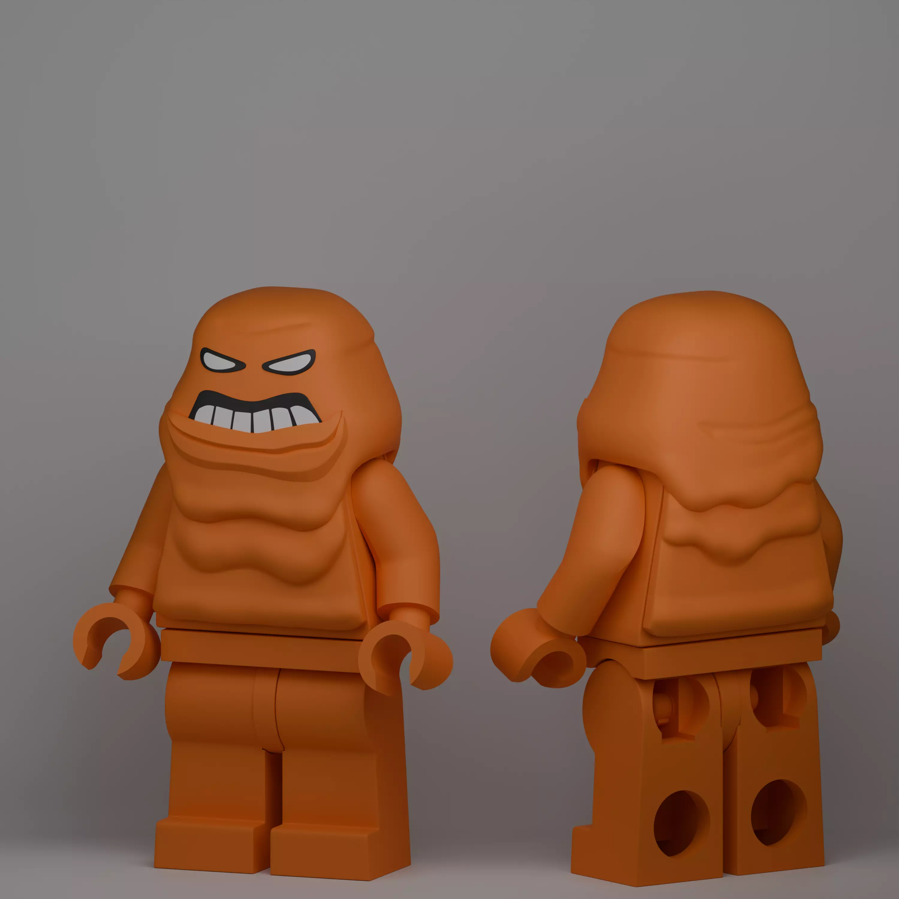 Custom MUDFACE minifigure Free 3D print model