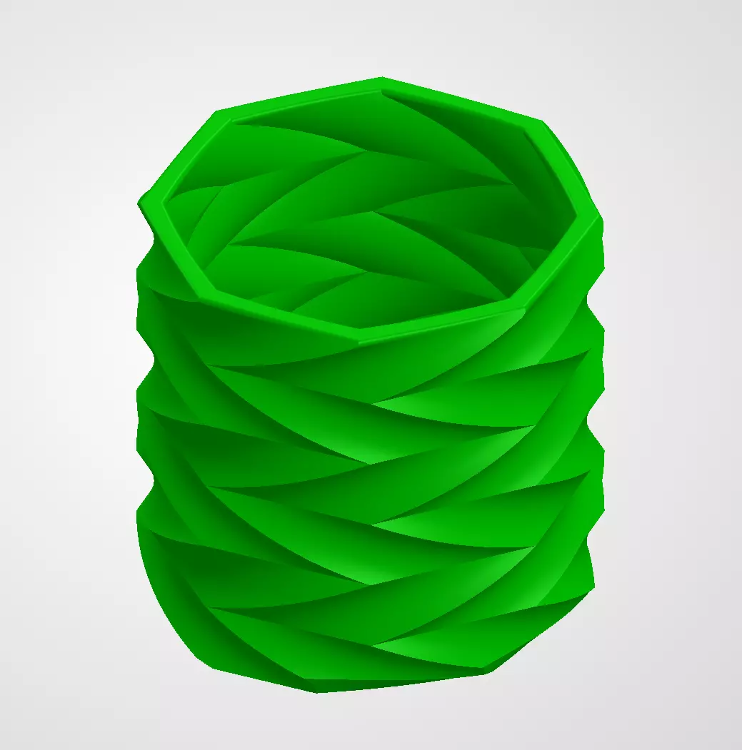 Decorative Flower Pot Free 3D print model
