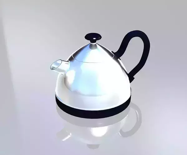 Teapot metallic  001