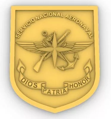 Servicio Nacional Aeronaval de Panama Senan 3D print model