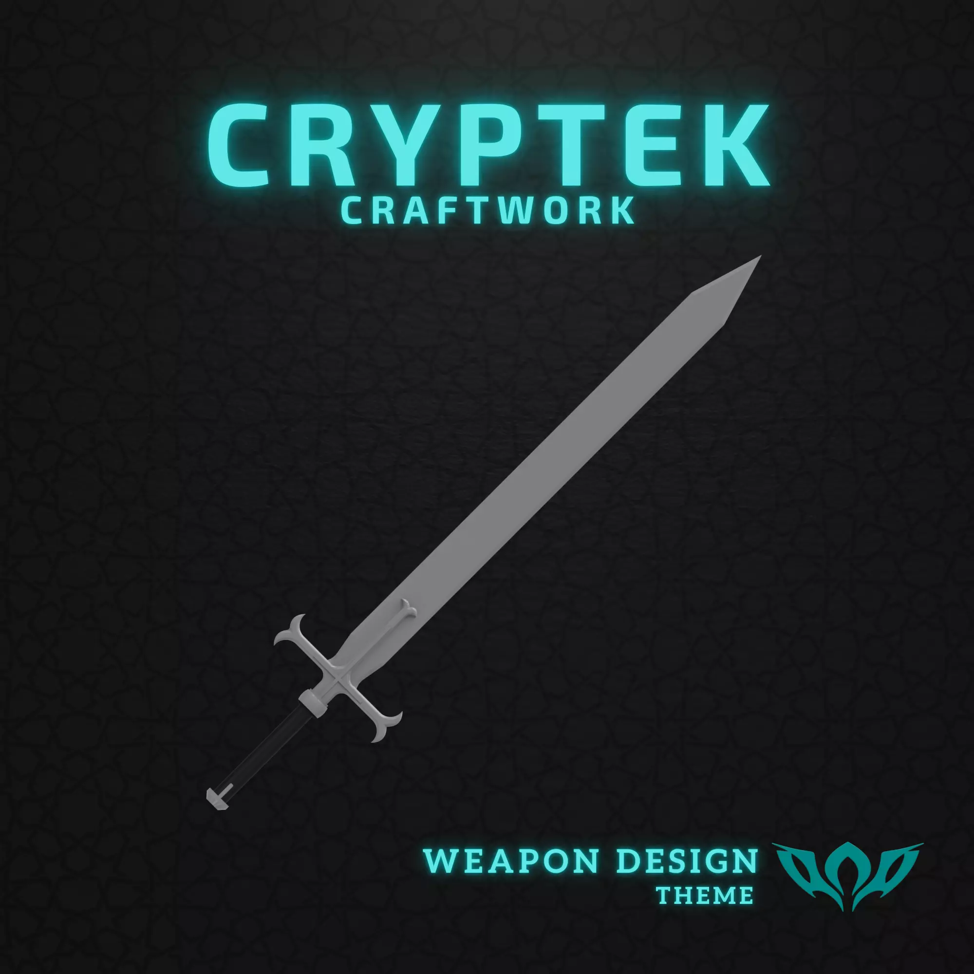04 Heathcliff Sword Sword Art Online SAO - 3D Print 3D print model