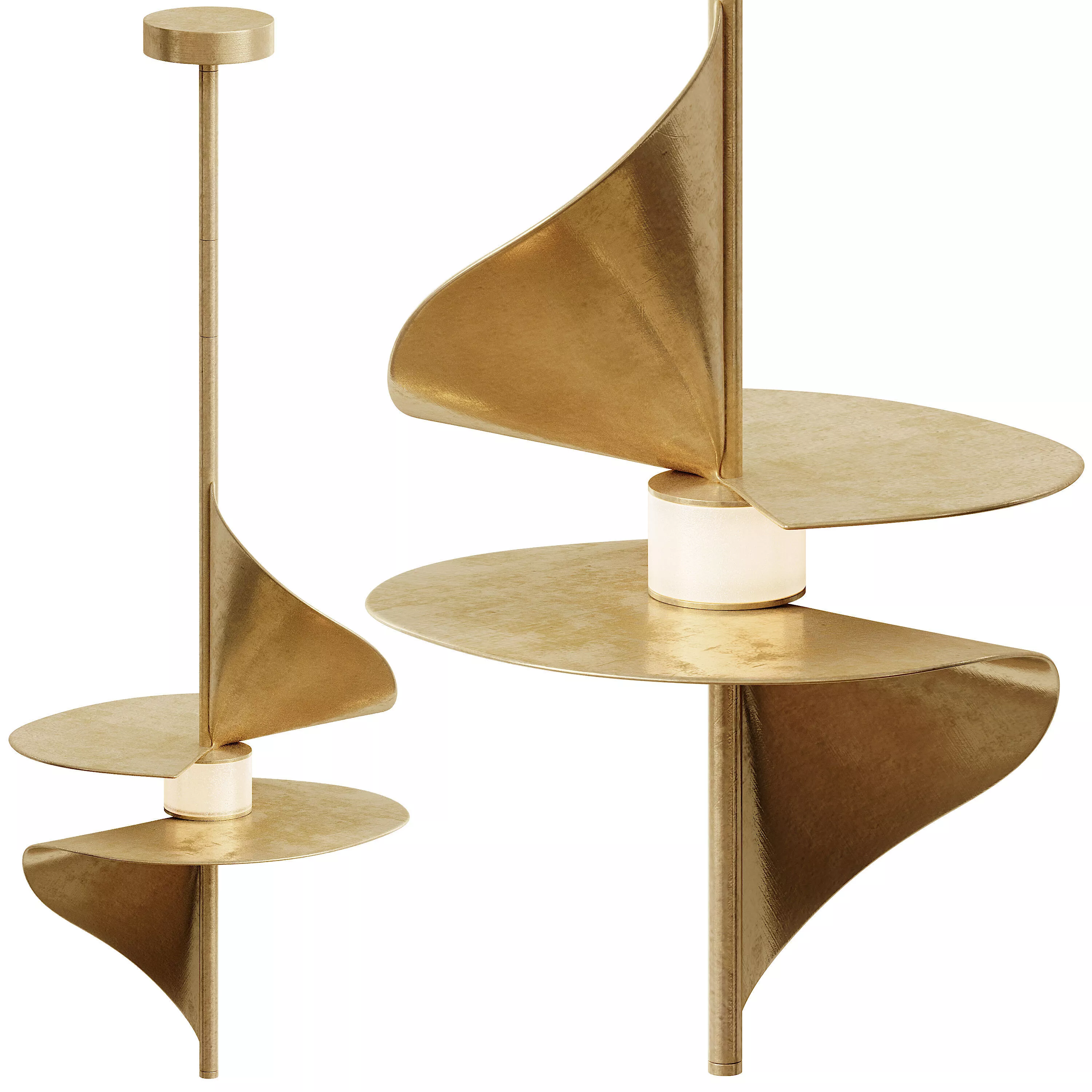 RENLY Pendant Light by Arteriors 3D model