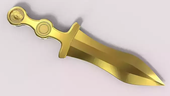 Functionnal roman pugio replica 3D print model