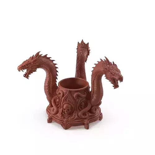 Print Ready Shadow Hydra Candle Holder 020