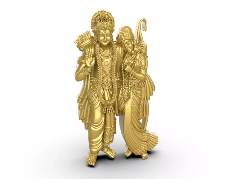 Ram Sita cad file-1 3D print model
