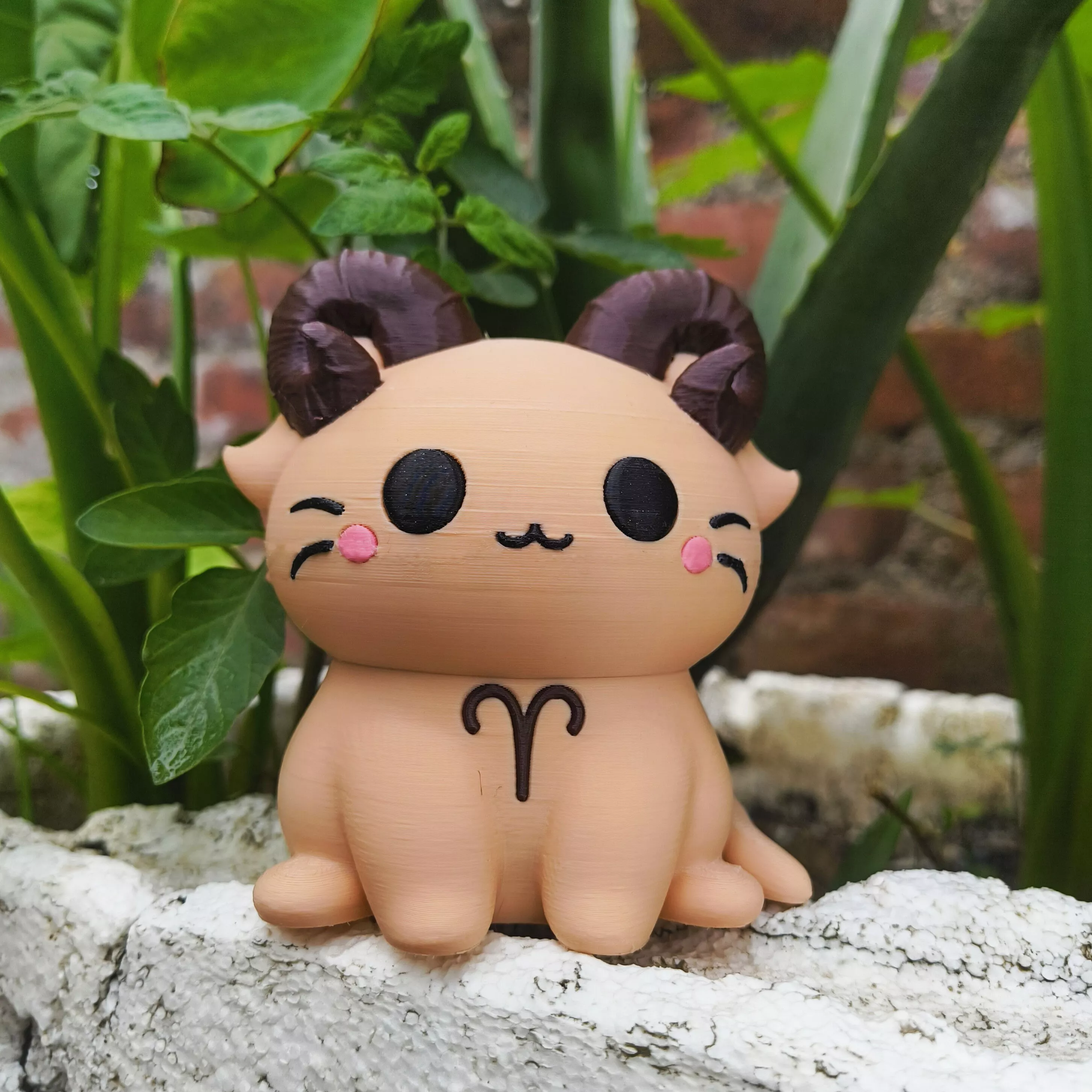 Kawaii Cat - Aries 3D print model