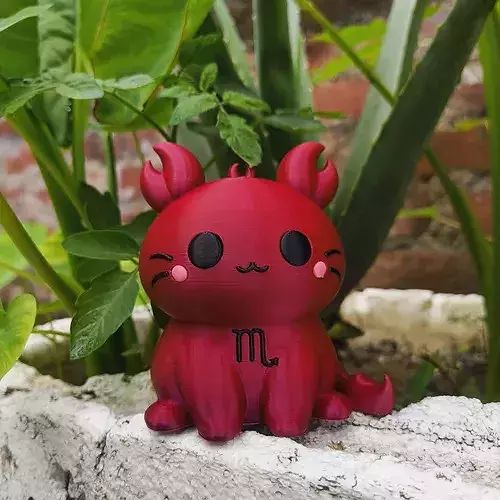 Kawaii Cat - Scorpio