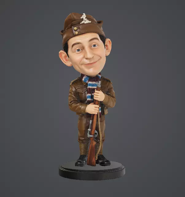 Dads Army Private Pike 3D Print Model Miniature Caricature 3D print model