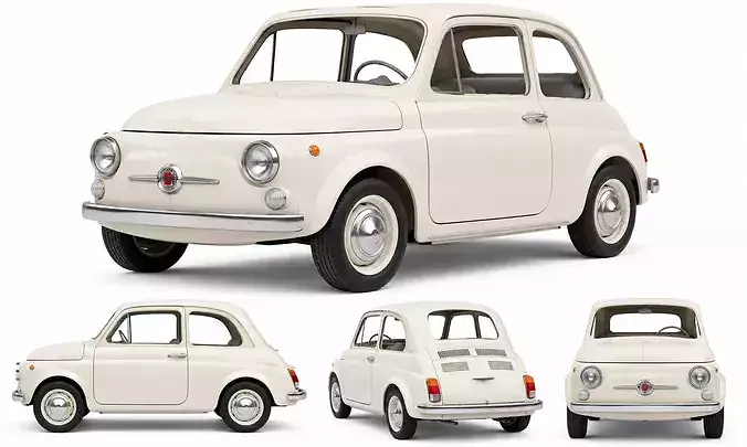 1960s Fiat 500 Iconic Italian Classic Vintage partial interior