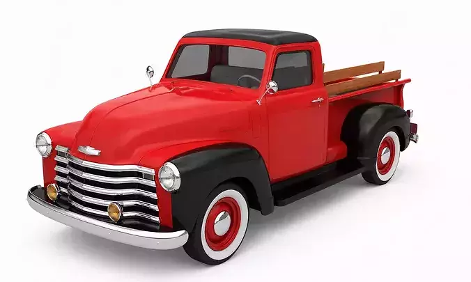 1950s Chevrolet Pickup Truck Vintage  Classic partial interior