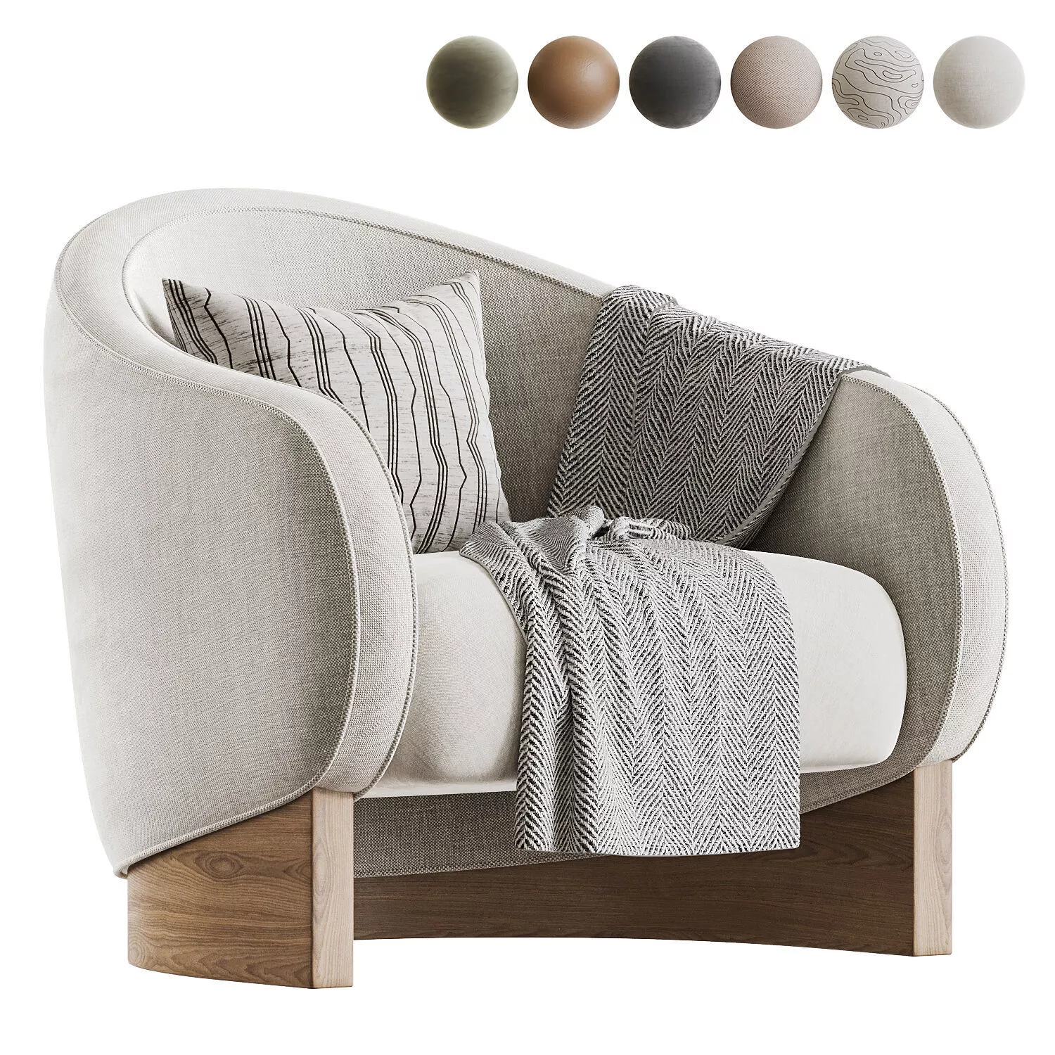 Finn chair 3D model