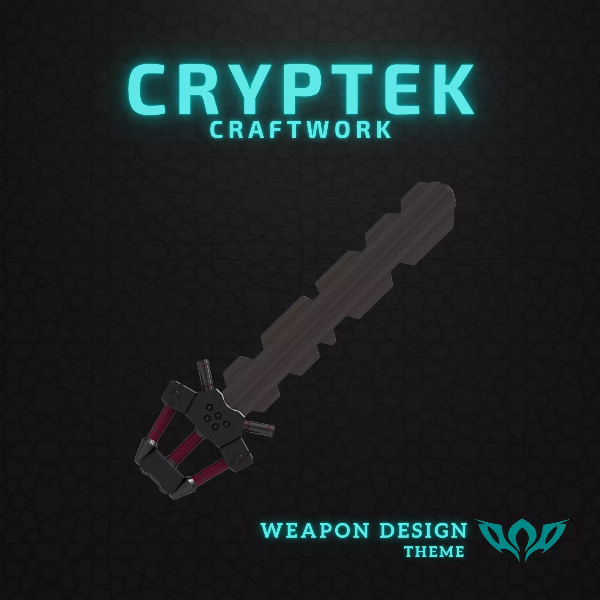 07 Fenrir Keyblade Sora Kingdom Heart - 3D Print 3D print model