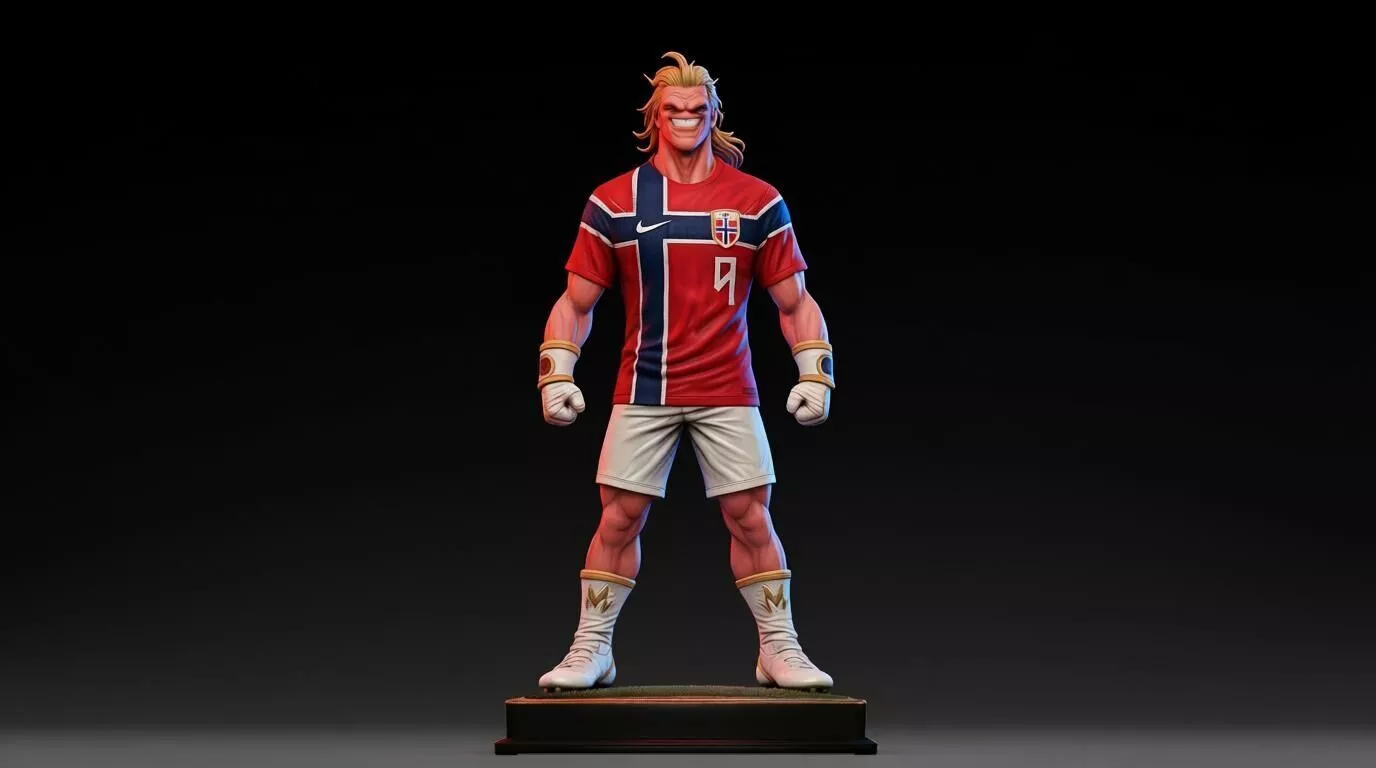 ERLING HAALAND 2026 WORLD CUP MACHINE 3D print model