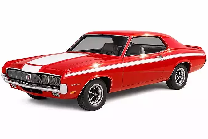 1970 Mercury Cougar Eliminator Muscle Car partial interior
