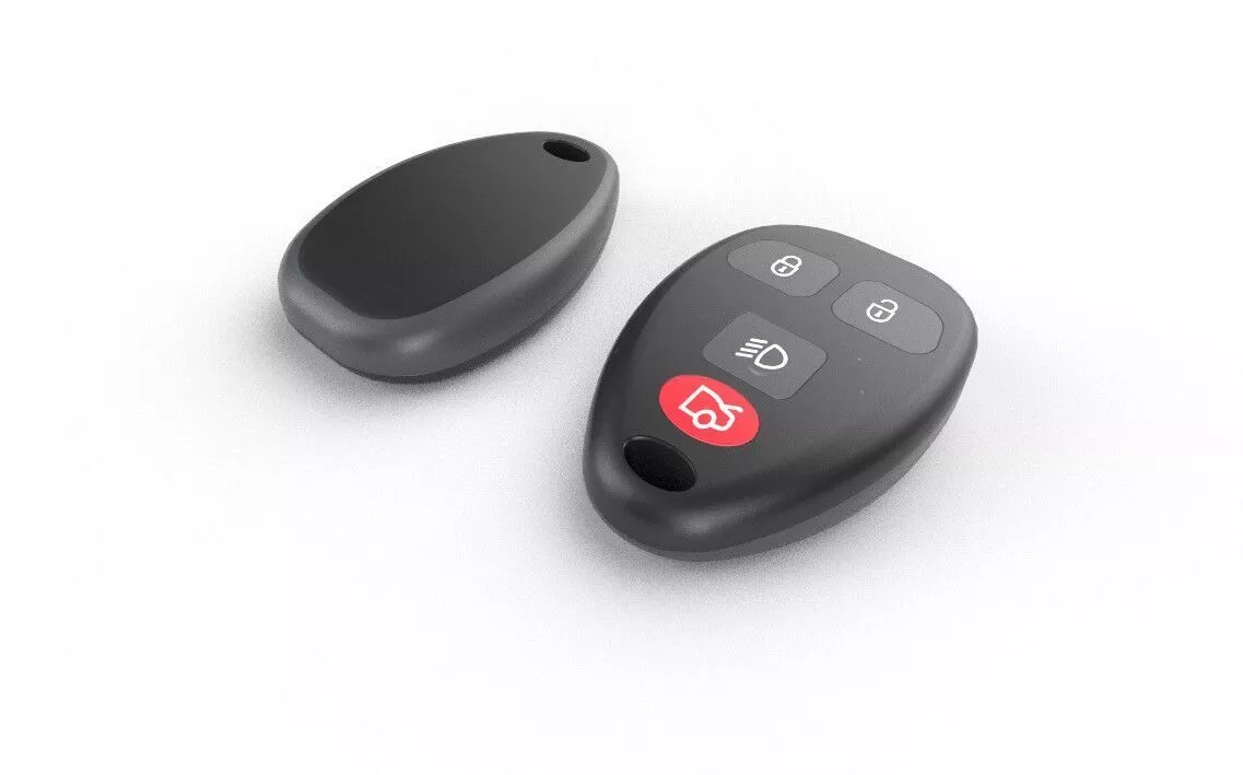 Car Key M07 Low-poly 3D model