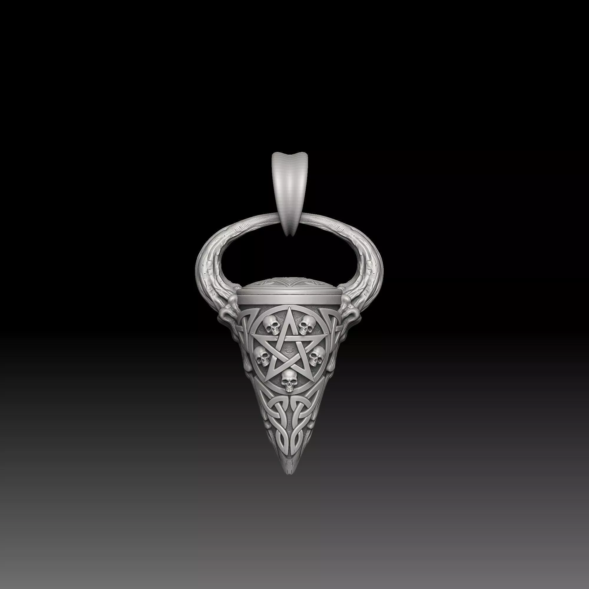 Alchemy Symbols - one inch pendant 3D print model