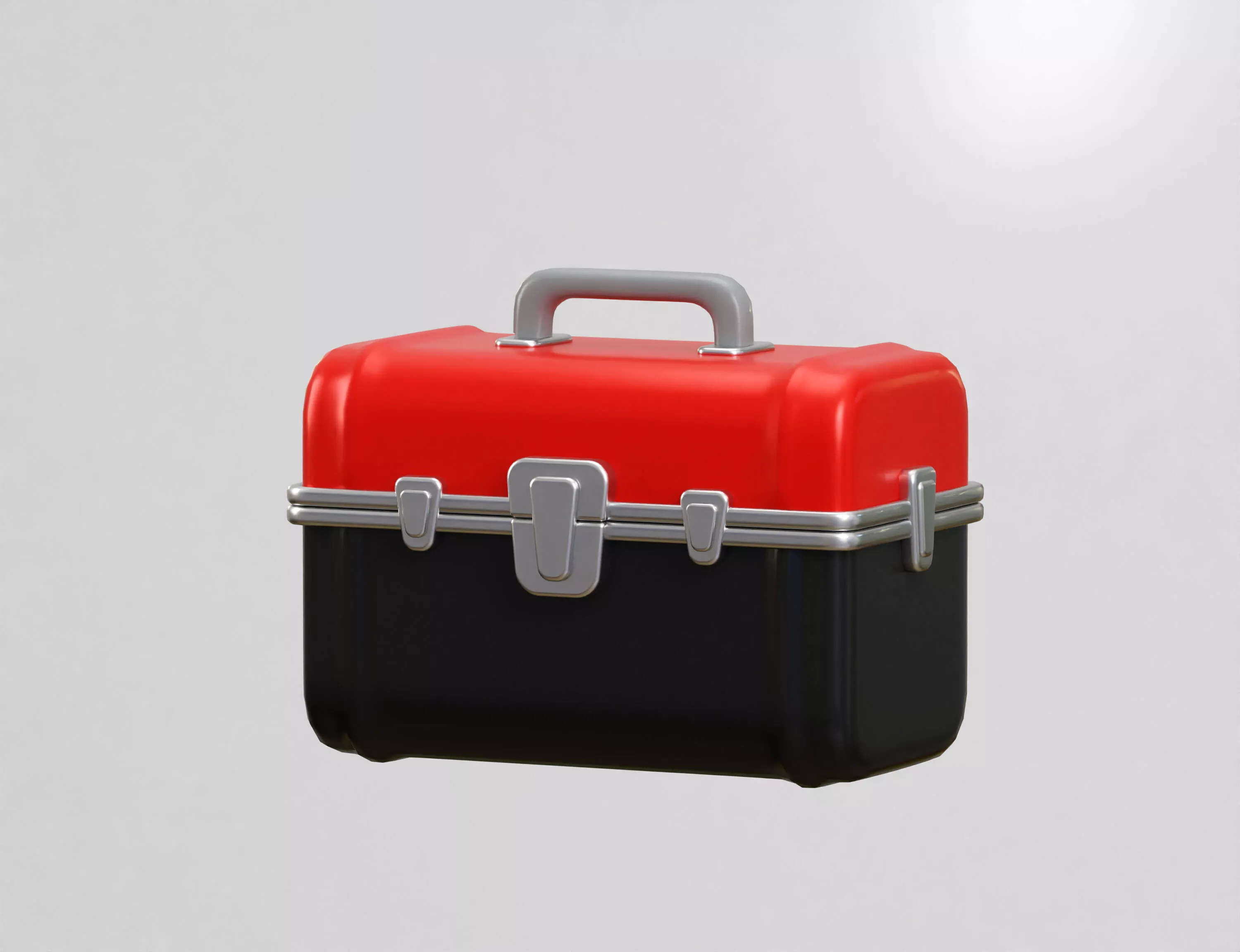 Cartoon Toolbox Low-poly 3D model