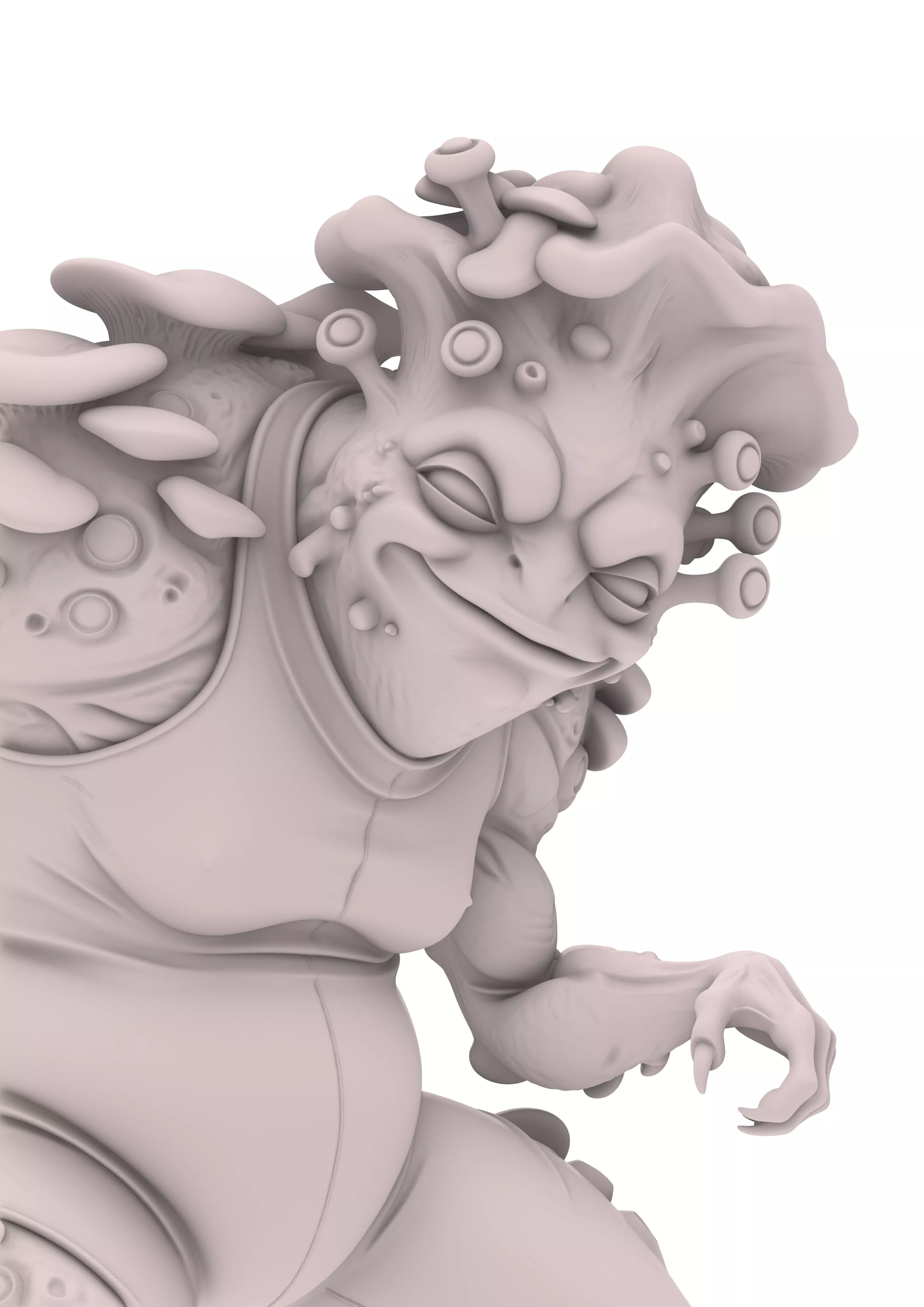 Monster Kreatur Demon Demonio Chibi Funny Cartoon 3D print model