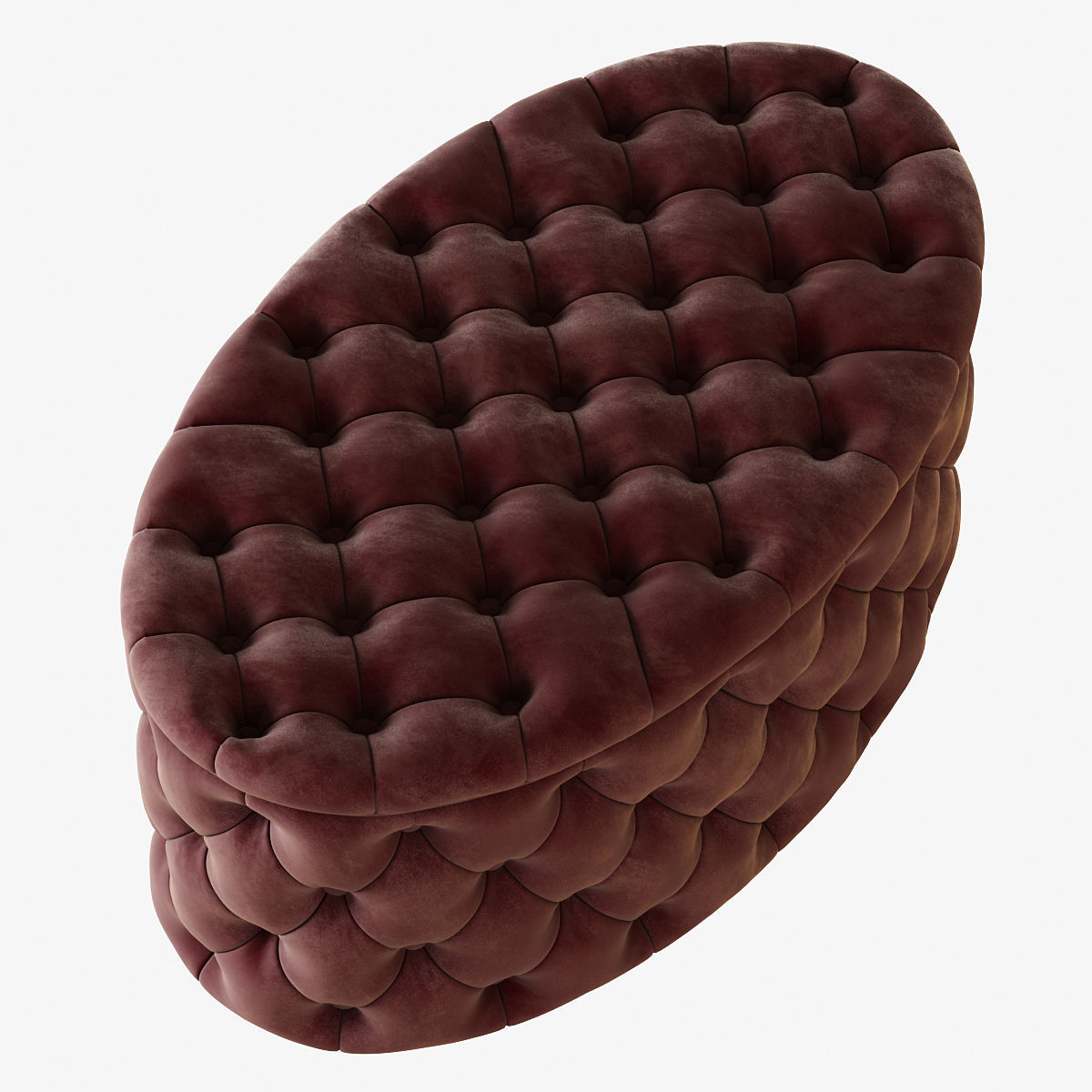 Pouf Gabrielli 111 3D model_1