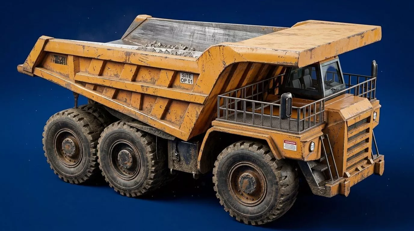 Mining Dump Truck 3D model