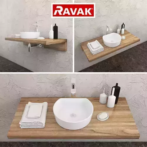 washbasin Ravak Moon 1C
