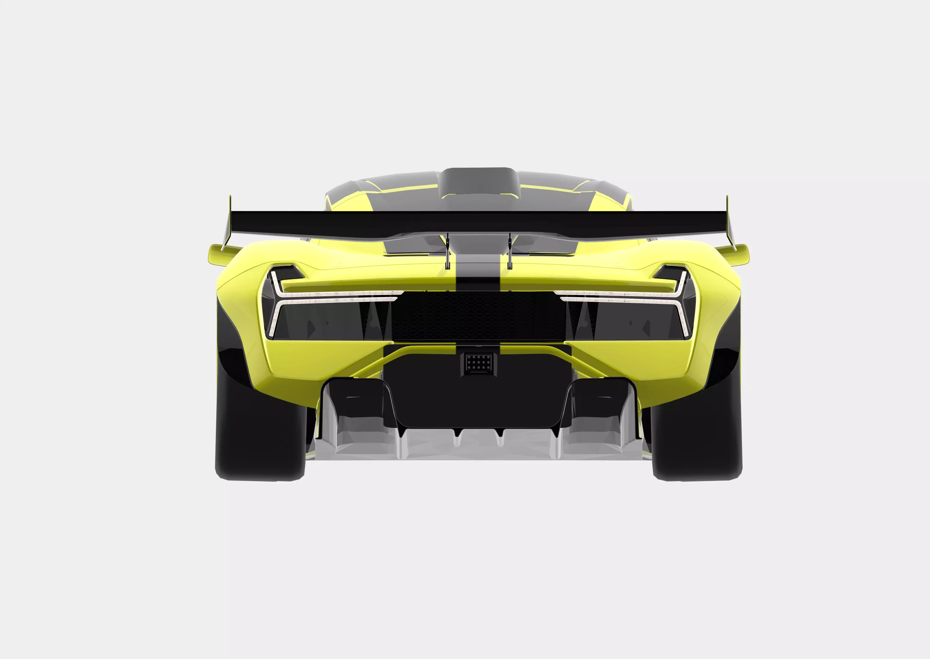 BRABHAM BT63 GT2 3D print model