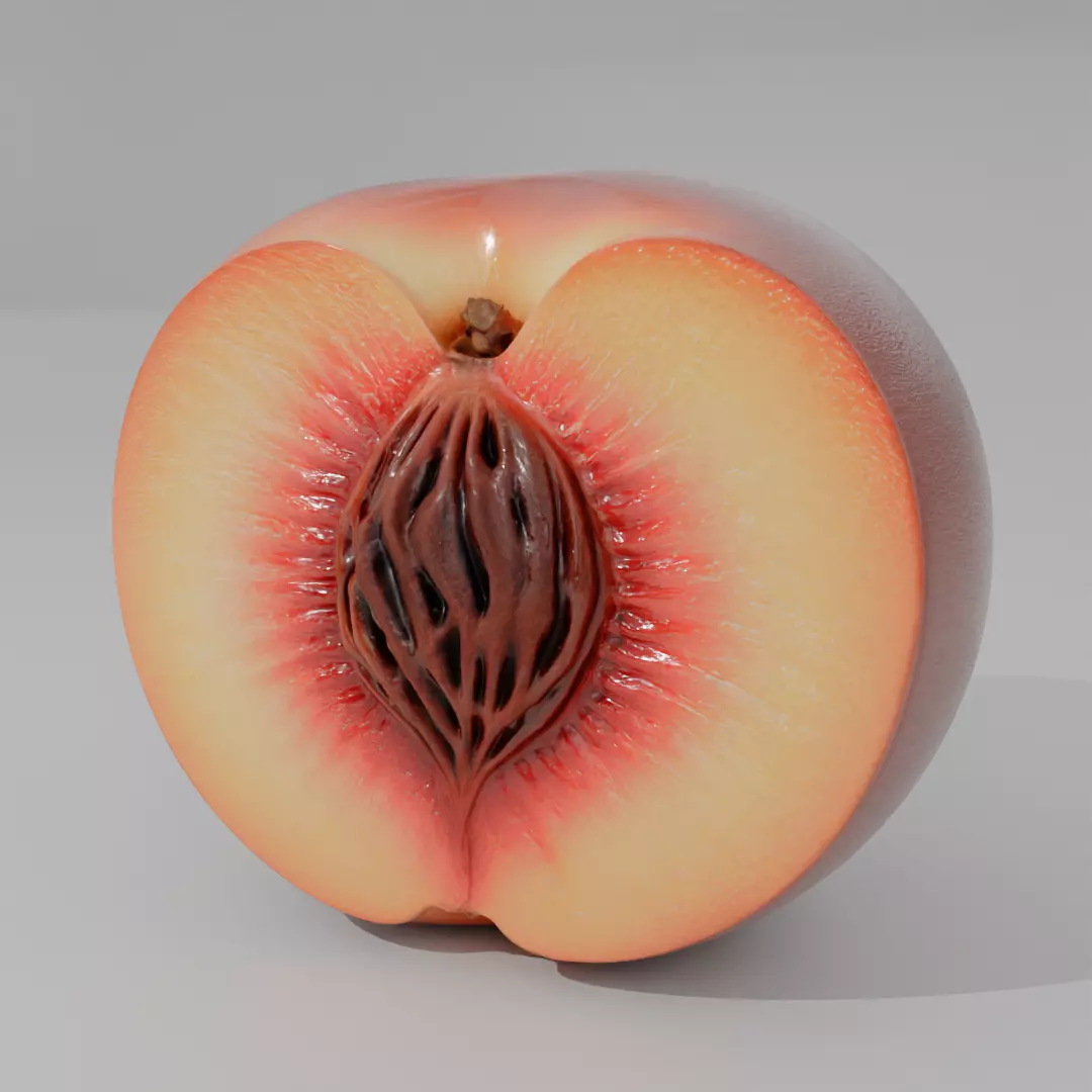 Cross Peach 3D Print Model for Confectionery Silicone Mold Maker 3D print model