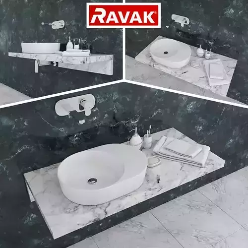 washbasin Ravak Moon 2S