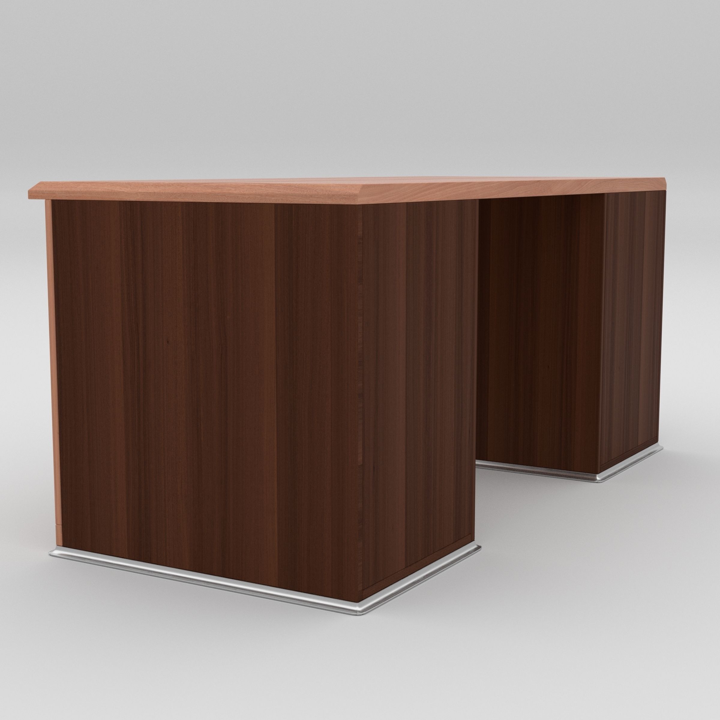 Office Table 3D model_1