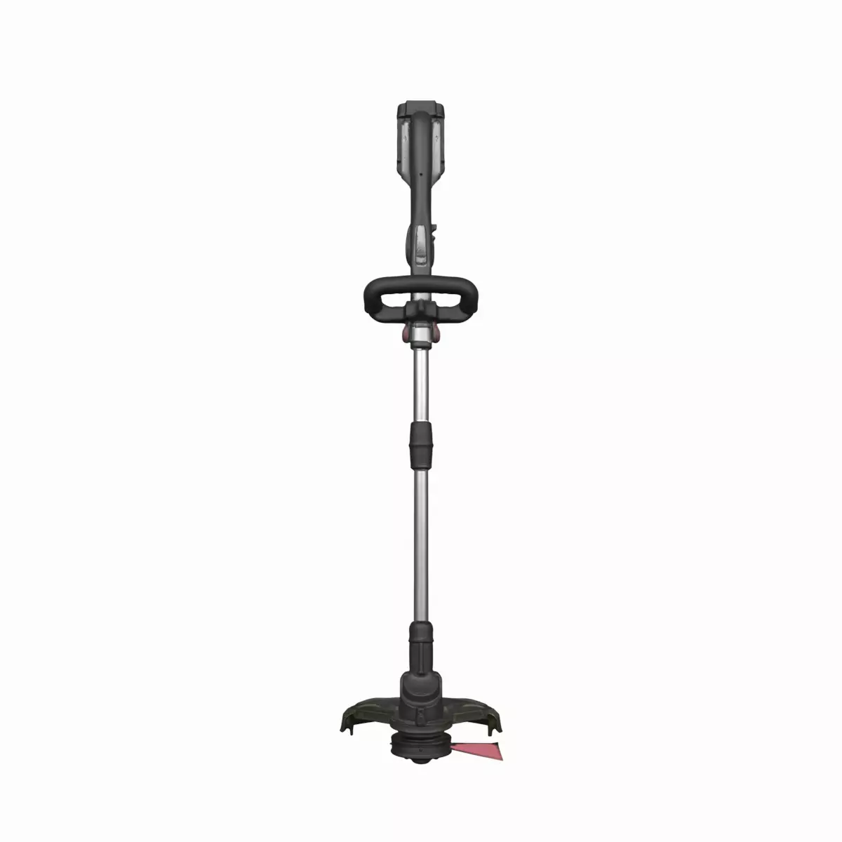Cordless Battery String Trimmer with Grass Stains 3D Model 3D model