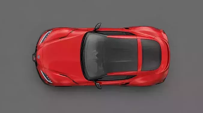Toyota GR Supra Sports Coupe 3D model 7