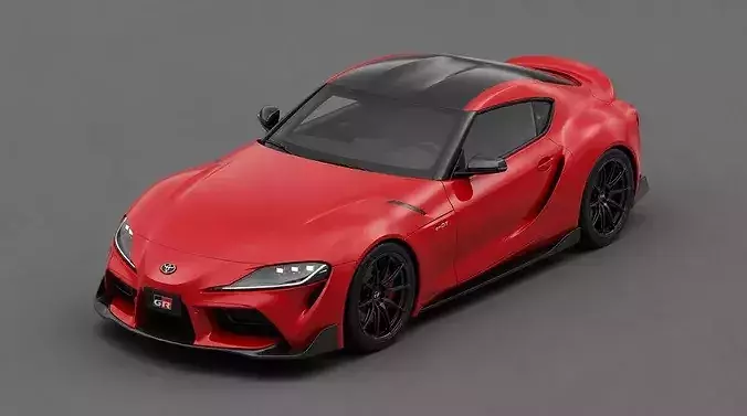 Toyota GR Supra Sports Coupe 3D model 2