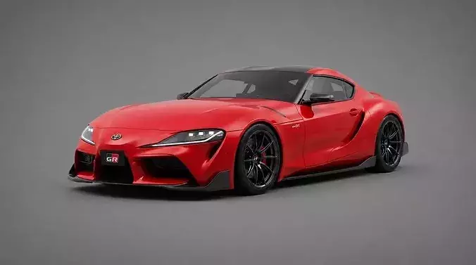 Toyota GR Supra Sports Coupe 3D model 4
