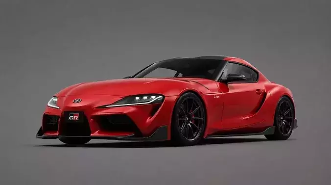 Toyota GR Supra Sports Coupe 3D model 5