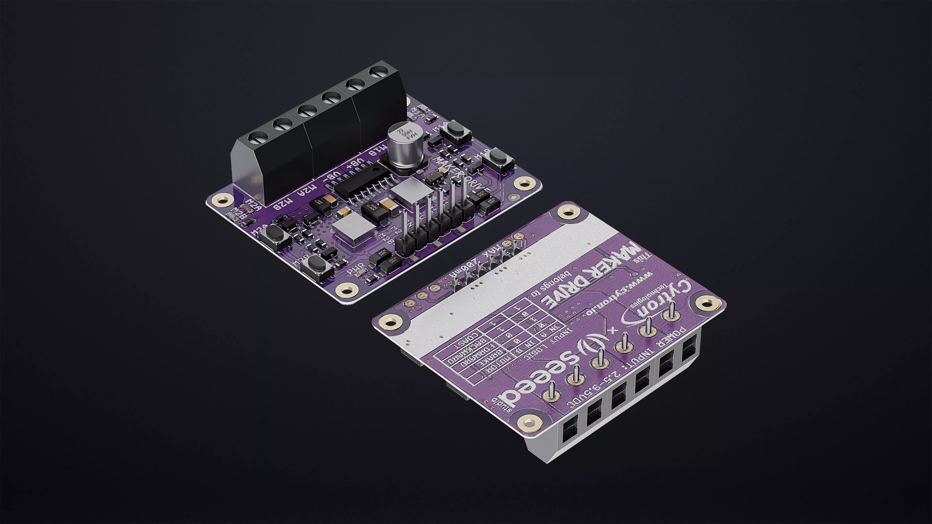 SparkFun MakerDrive H-Bridge Motor Driver 3D model