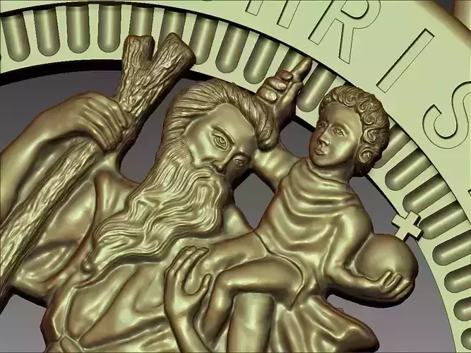 Saint Cristopher stl