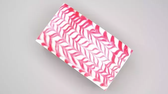 Angel Food Cake 3D model 4