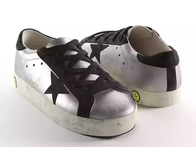 Superstar Sneakers 3D model